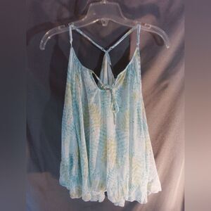 Lauren Conrad NEW Adjustable Spaghetti Straps Sheer Babydoll Teddie